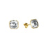 Sudraba auskari "Imperial II" ar Swarovski™ kristāliem